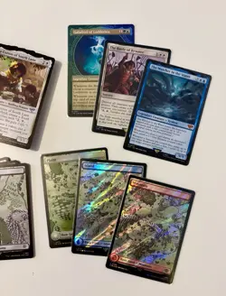 MTG Lord Of The Rings Unique Card Lot. Surge Foils, Mythic, Rares. NM - Image 2