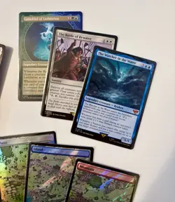 MTG Lord Of The Rings Unique Card Lot. Surge Foils, Mythic, Rares. NM - Image 3