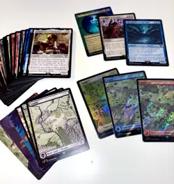 MTG Lord Of The Rings Unique Card Lot. Surge Foils, Mythic, Rares. NM - Image 5