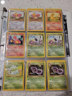 252 Vintage Rare Pokemon Card Lot - WOTC Era Collection - 1999/2000 Various Sets - Image 1