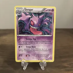 Pokemon Gengar Holo Rare Card 60/162 XY Breakthrough 2015 - Image 1