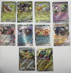 ⭐Lot 10 Pokemon Complete Set EX Card Set Paldean Fates Double Rare Charizard🔥 - Image 1