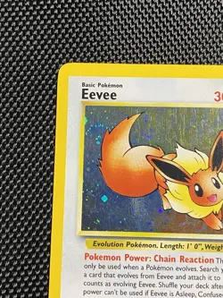 Pokemon Eevee #11 Swirl Black Star Promo Holo Card - Image 2