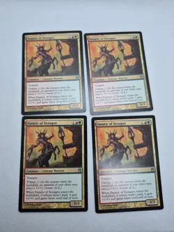 Fanatic of Xenagos x4 Born of the Gods 4x Playset Magic the Gathering MTG - Image 1