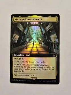 MTG Abstergo Entertainment Extended Foil #171 Assassin's Creed Near Mint - Image 1