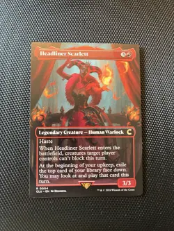 Headliner Scarlett #4 (Borderless Regular) Ravnica: Clue Edition - Image 1