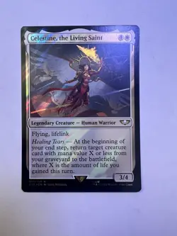 Celestine, the Living Saint (Surge Foil) Universes Beyond: Warhammer 40000 Foil - Image 1