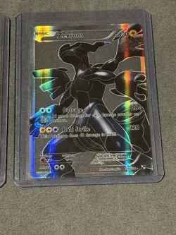 Pokemon Reshiram 113/114 Zekrom 114/114 (Gray Background) Black & White Full art - Image 3
