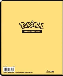 Ultra Pro Pokemon 4 Pocket Binder Portfolio and Pages 2025 Pikachu Edition - Image 3