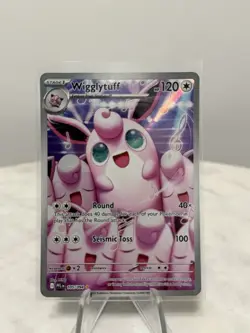 Pokemon TCG Wigglytuff Illustration Rare 105/094 Phantasmal Flames Near Mint - Image 1