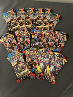 15 Packs Pokemon Mega Evolution Sleeved Booster Packs NEW SEALED Free Shipping - Image 1
