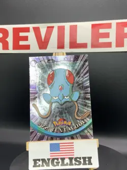 1999 Topps Pokemon Tentacool HOLO Foil Blue Logo #72 HP - Image 1