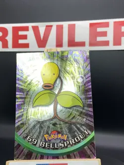 1999 Topps Pokemon Tv #69 Bellsprout Holo - HP - Image 2