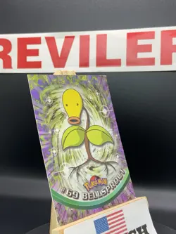 1999 Topps Pokemon Tv #69 Bellsprout Holo - HP - Image 5