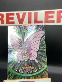 2000 Topps Chrome Pokemon Holo #49 Venomoth Topps - HP - Image 2