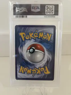 2017 POKEMON SUN & MOON GUARDIANS RISING YELLOW A ALTERNATE ART SYLVEON GX PSA 9 - Image 2