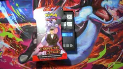 Heavy 33.00g Pokemon TCG Destined Rivals Sleeved Booster Pack - Image 1
