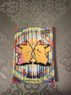 Topps 2000 Pokemon TV Animation Series Ditto (Pikachu) #132 [LIGHTLY DAMAGED] - Image 1