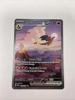 Pokemon TCG Charizard EX 199/165 Scarlet & Violet 151 SIR Near Mint - Image 2