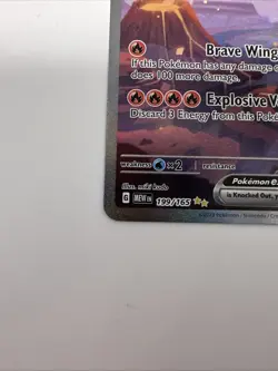 Pokemon TCG Charizard EX 199/165 Scarlet & Violet 151 SIR Near Mint - Image 5