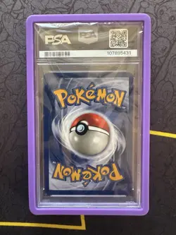 Pokemon TCG Mr. Mime Jungle Holo Rare PSA 9 No Symbol Error - Image 2