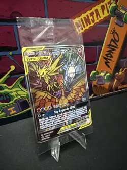 Pokemon TCG Stained Glass Bird Trio Moltres, Zapdos, Articuno (Promo SM210) - Image 2