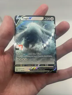 138/195 Lugia V Prize Pack Series Stamped Play Pokemon TCG Silver Tempest - Image 4