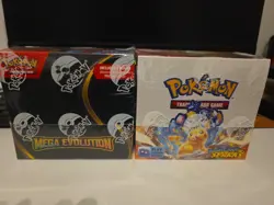 NEW POKEMON MEGA EVOLUTION ENHANCED BOOSTER BOX & SURGING SPARKS BOOSTER BOX - Image 1