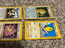Pokemon black star promo lot 1999-2000 Surfing Pikachu, Meowth, Smeargle! LP-MP - Image 4