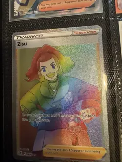 Pokemon TCG Trainer Supporter Full Art Holo Lot Milo Worker Zisu Professor Bede - Image 5