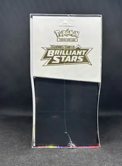 Pokemon TCG Brilliant Stars Elite Trainer Box ETB Sealed See Pics of Small TEARS 820650850127 - Image 2