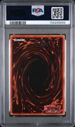 2002 YuGiOh PSV-033 Magical Hats Pharaohs Servant 1st Edition PSA 9 Mint Slab - Image 2