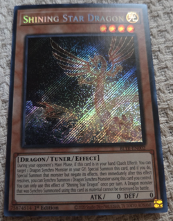 Shining Star Dragon BLTR-EN002 - Secret Rare - NM - YUGIOH TCG - Image 1