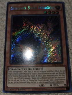 Shining Star Dragon BLTR-EN002 - Secret Rare - NM - YUGIOH TCG - Image 2