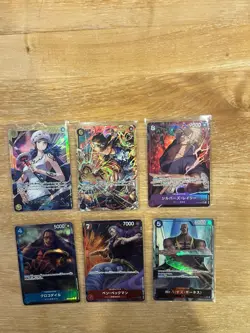 One Piece Japanese Card Lot Of 6 - Image 1