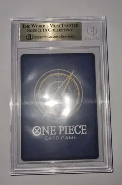 Wanted luffy sp Japanese one piece tcg bgs 10 op09 - Image 2