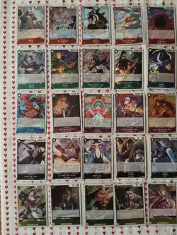 One Piece TCG Japanese Lot ×50 All Foils (No Duplicates) - Image 2