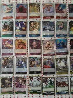 One Piece TCG Japanese Lot ×50 All Foils (No Duplicates) - Image 3
