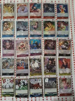 One Piece TCG Japanese Lot ×50 All Foils (No Duplicates) - Image 4