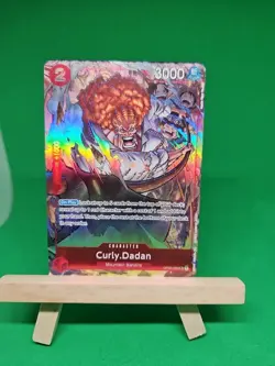 NM Curly.Dadan OP02-005 SEC Foil Best Selection Promo One Piece Bandai TCG CCG - Image 1