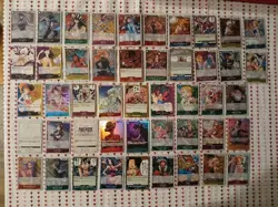 One Piece TCG Japanese Lot ×47 SR, Leader, Foil, Foil Parallel, Leader - Image 1