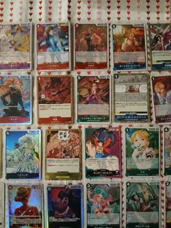 One Piece TCG Japanese Lot ×47 SR, Leader, Foil, Foil Parallel, Leader - Image 3