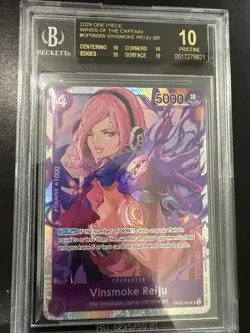BGS 10 Black Label Vinsmoke Reiju 2024 One Piece Wings Captain English SR - Image 1
