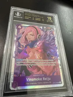 BGS 10 Black Label Vinsmoke Reiju 2024 One Piece Wings Captain English SR - Image 2