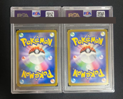 PSA 10 Pokemon Card N's Reshiram AR 109/100 Zekrom CHR 195/184 sv9 Japanese JPN - Image 2