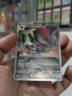 Pokemon Card N'S ZOROARK EX Special Illustration Rare 185/159 Journey Together - Image 5