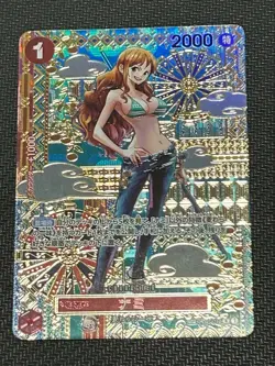 ONE PIECE Card Nami R OP01-016 SP Awakening of the New Era Japanese from Japan - Image 1