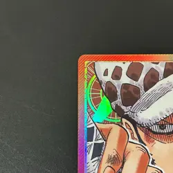 ONE PIECE Card Trafalger D. Water Law L OP01-002 Parallel ROMANCE DAWN Japanese - Image 3