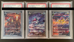 PSA 10 Suicune Entei Raikou V 215 218 213/172 VSTAR SAR Japanese Pokemon Card JP - Image 1