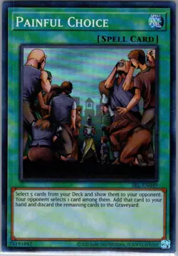 Painful Choice SRL-EN049 Spell Ruler (25th Anniversary) - Yu Gi Oh Card - NM - Image 1